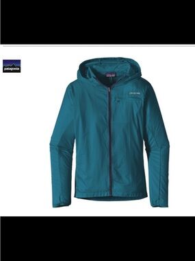 Patagonia WOMEN’S HOUDINI JACKET - XSMALL, Underwater Blue